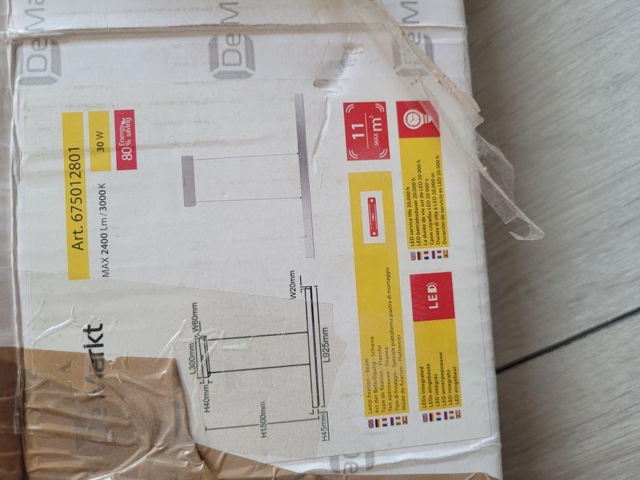 Lustra suspendata led noua
