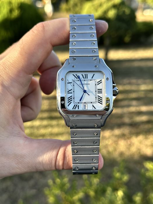 ceas cartier santos stainless steel 40,mm