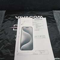 ЗАПЕЧАТАН 128GB iPhone 15 Pro Vivacom Гаранция 2026г. White / Бял