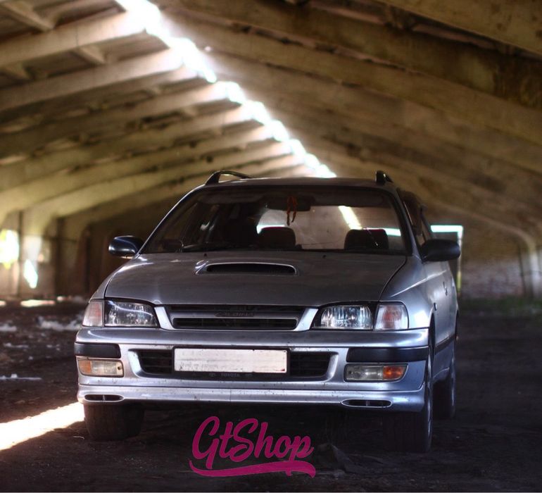 Toyota Caldina 1992 год накладки пороги тюнинг обвес