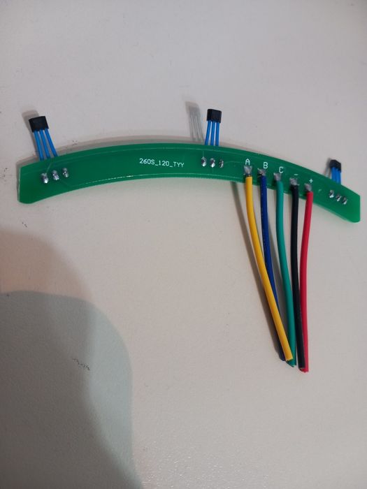 3 senzori Hall motor Brushless Trotinete Biciciclete electrice