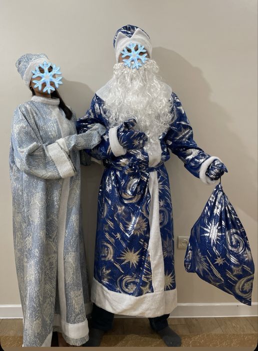 Прокат костюма Дед Мороз и Снегурочка