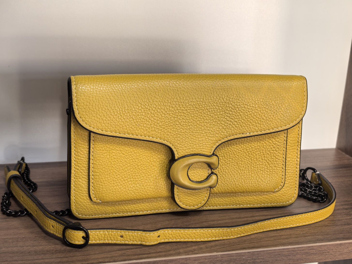 Coach Tabby Chain Clutch Crossbody Bag