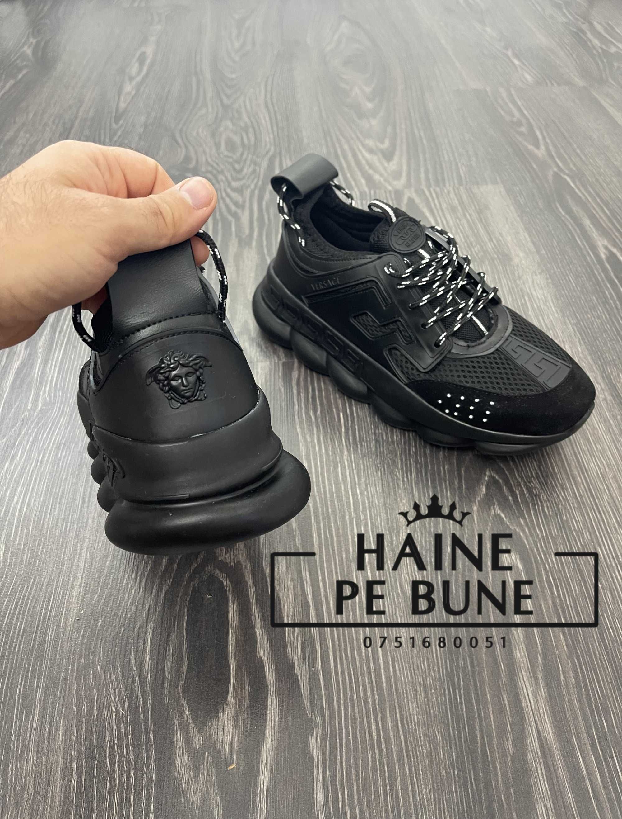 Adidasi VERSACE Chain Reaction l Produs NOU Tenesi Baieti Unisex 2025