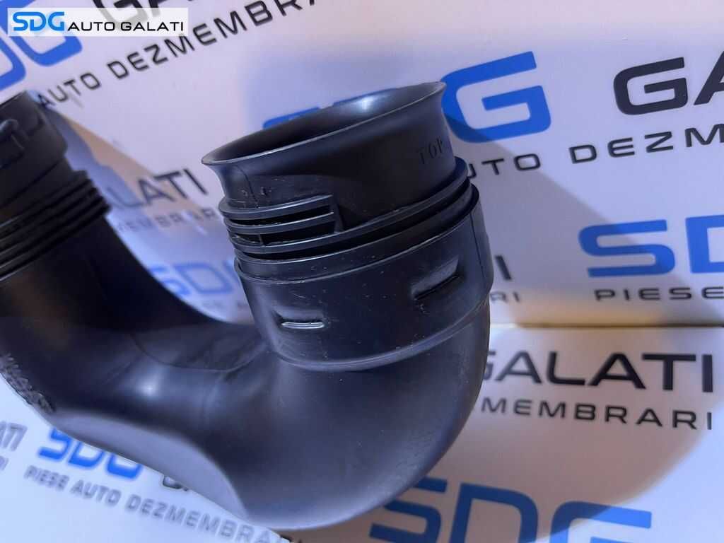 Tub Tubulatura Conducta Ghidaj Admisie Aer VW Golf 5 2.0 TDI BMM BKD AZV BVB 2004 - 2008 Cod 1K0129618BQ
