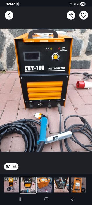 Aparat de taiat cu plasma giant cut 100