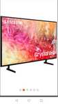 Televizor LED Samsung 109 cm (43") UE43DU7172, Ultra HD 4K, Smart TV,
