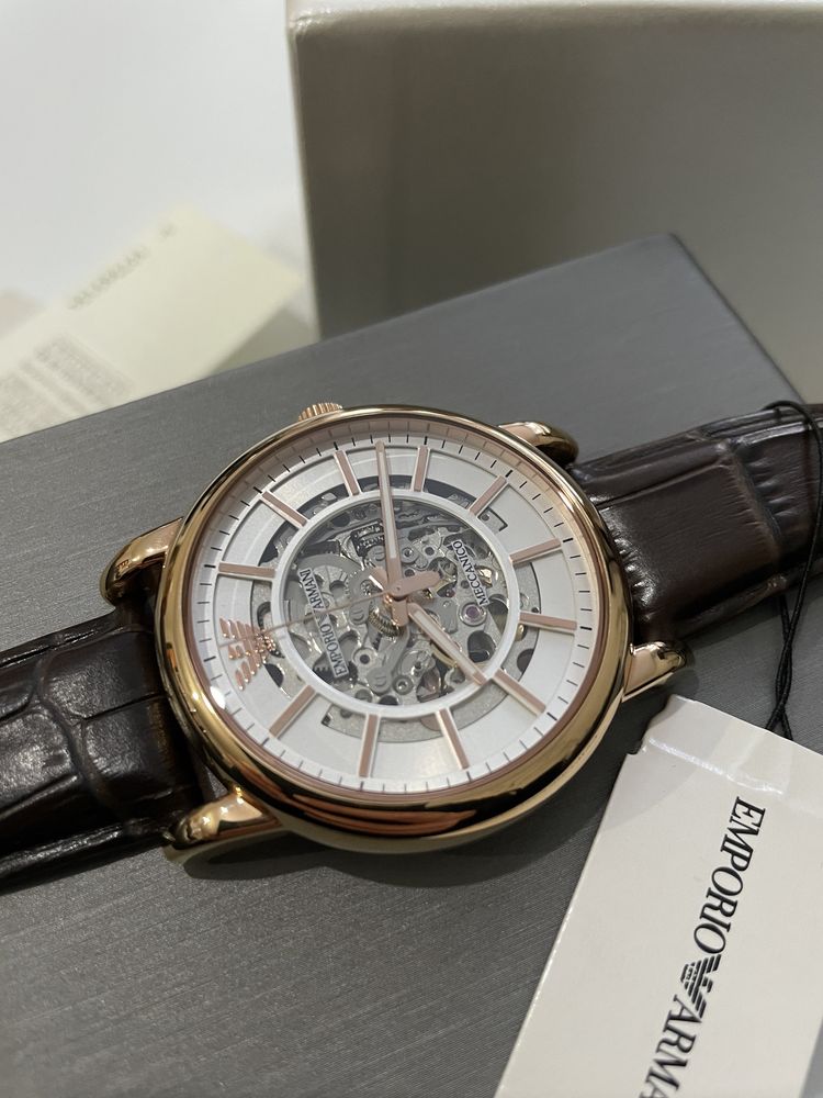 ПРОМО! Оригинален автоматичен часовник Emporio Armani Luigi Meccanico
