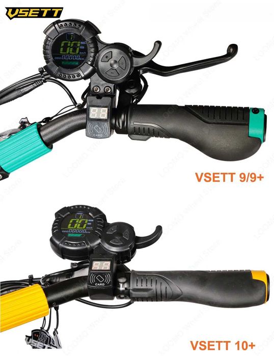 Display acceleratie VSETT 24V-60V cu NFC trotineta VSETT 8 9 9+ 10 11