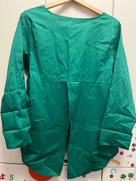 Bluza verde asimetrica, marimea m/l