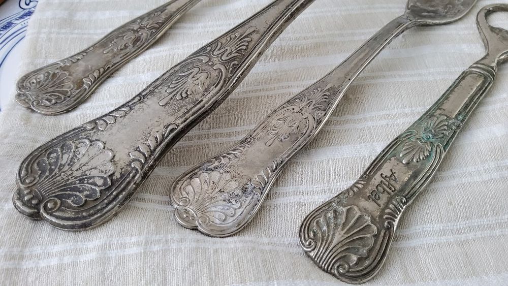Винтидж комплект от сребърни прибори/ Франция