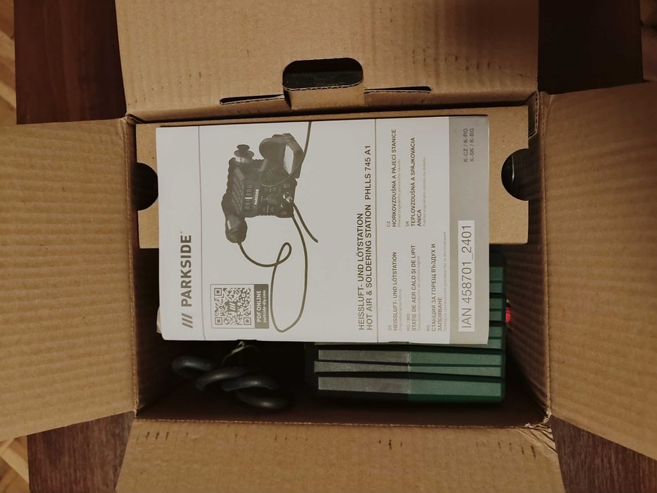 Станция за горещ въздух и запояване Parkside PHLLS 745 A1