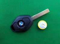 Кутия кутийка за ключ / дистанционно за Бмв / BMW + батерия LIR2025