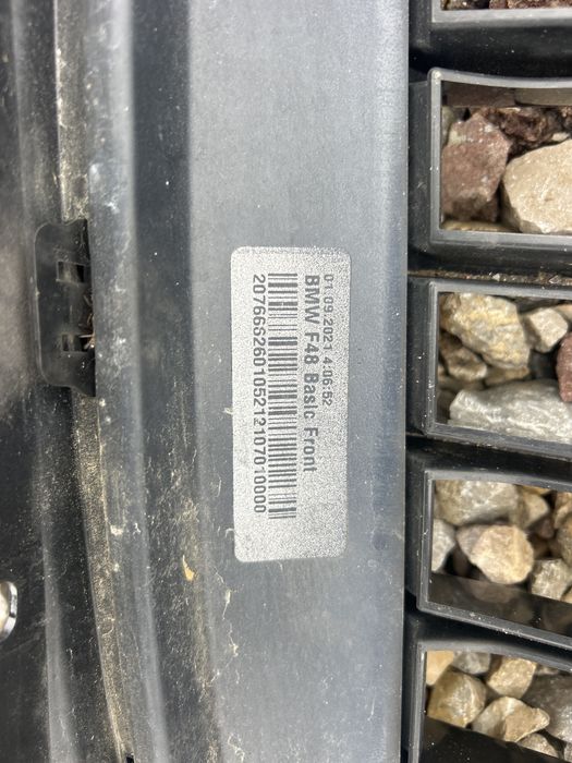 Предна броня за BMW F48  с бъбреците  21 г