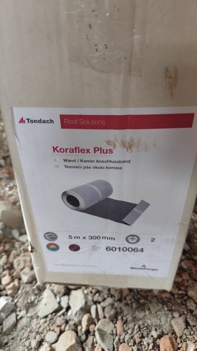 TONDACH Обшивка за комин KoraFlex Plus 2.3m- черен цвят