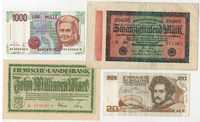 Lot nr 1- Bancnote de colectie-Austria ,Italia ,Germania