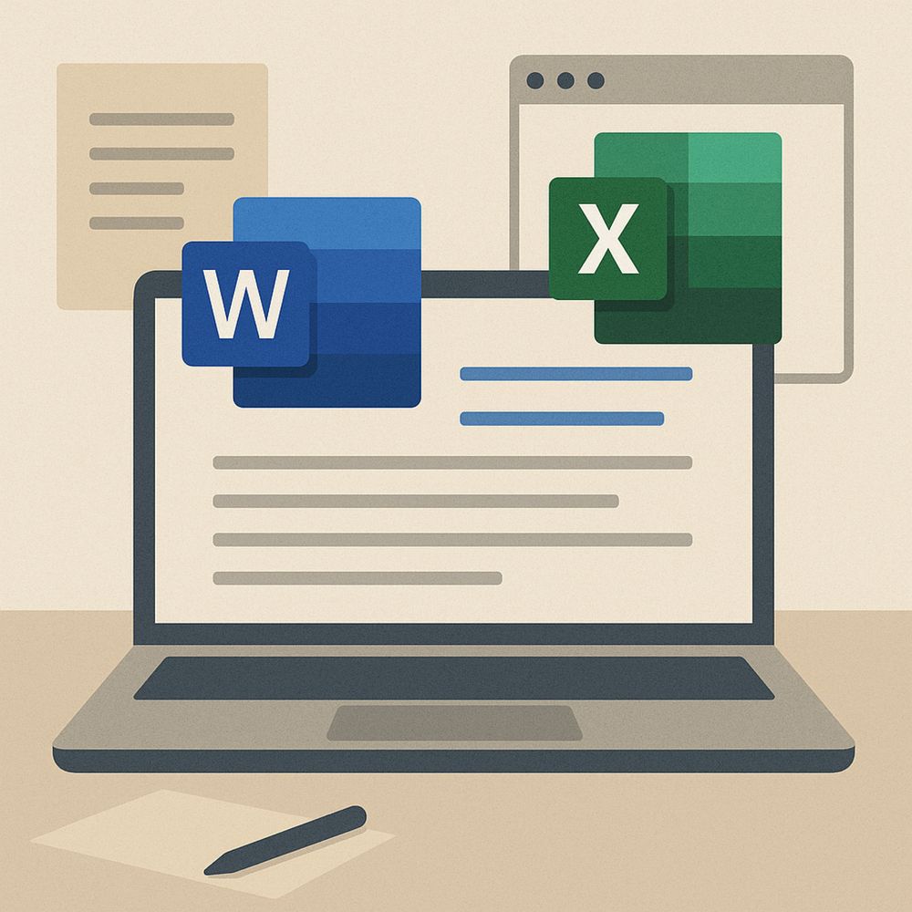 Услуги по работе с документами Word, Excel, набор текста, таблица…