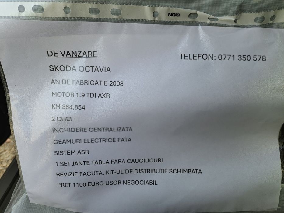 De vanzare Skoda Octavia