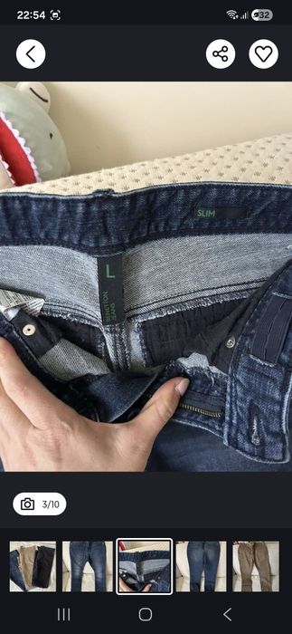 Дънки, панталони и яке Benetton, Okaidi, Zara, LC Waikiki 140-146 см