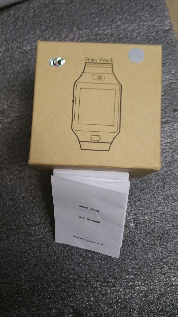 Smartwatch model DZ09 cu sim si card SD