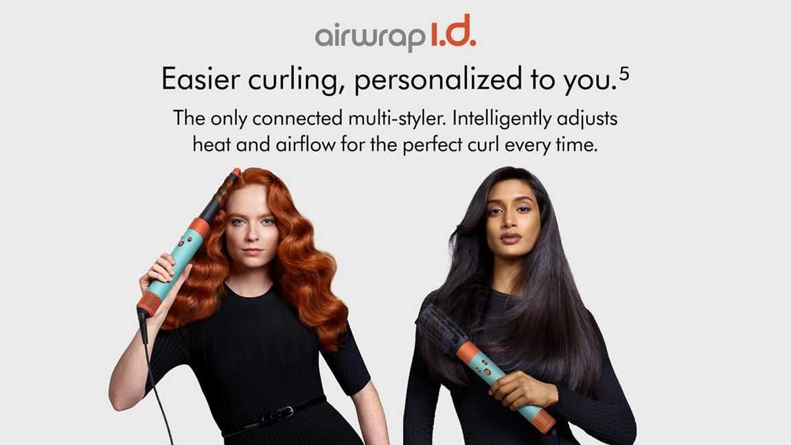 Мультистайлер и фен Dyson Airwrap Strawberry Клубнично-бронзовый 1x1