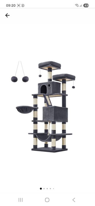 Ansamblu de joaca pentru pisici