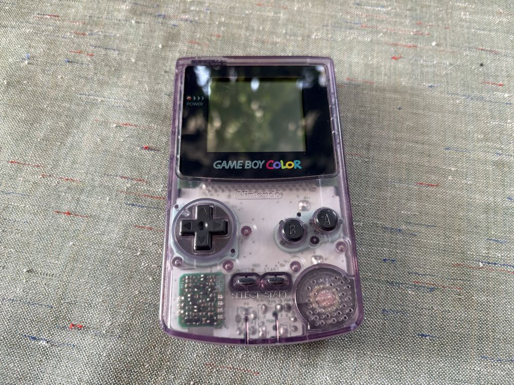 Gameboy Color Clear Purple