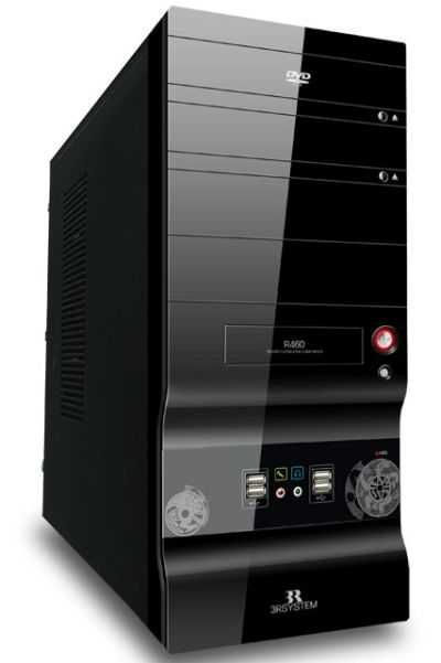Фирменный пустой кейс 3R System R460 с мощным блоком питания 650Wt