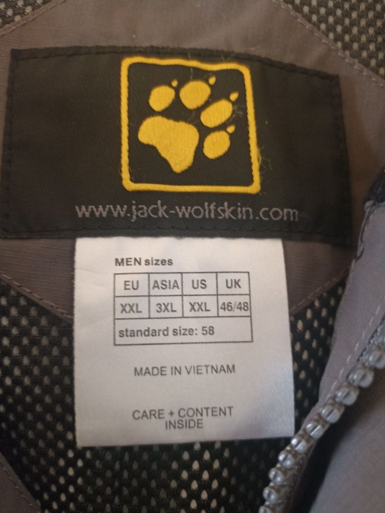 Vand geaca pt barbati Jack Wolfskin ,mar XXL ,de primavara