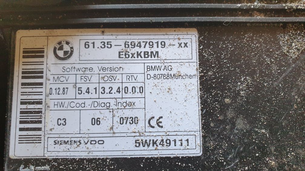 Calculator Modul Confort Comfort BMW Seria 5 E60 E61 2004 - 2010