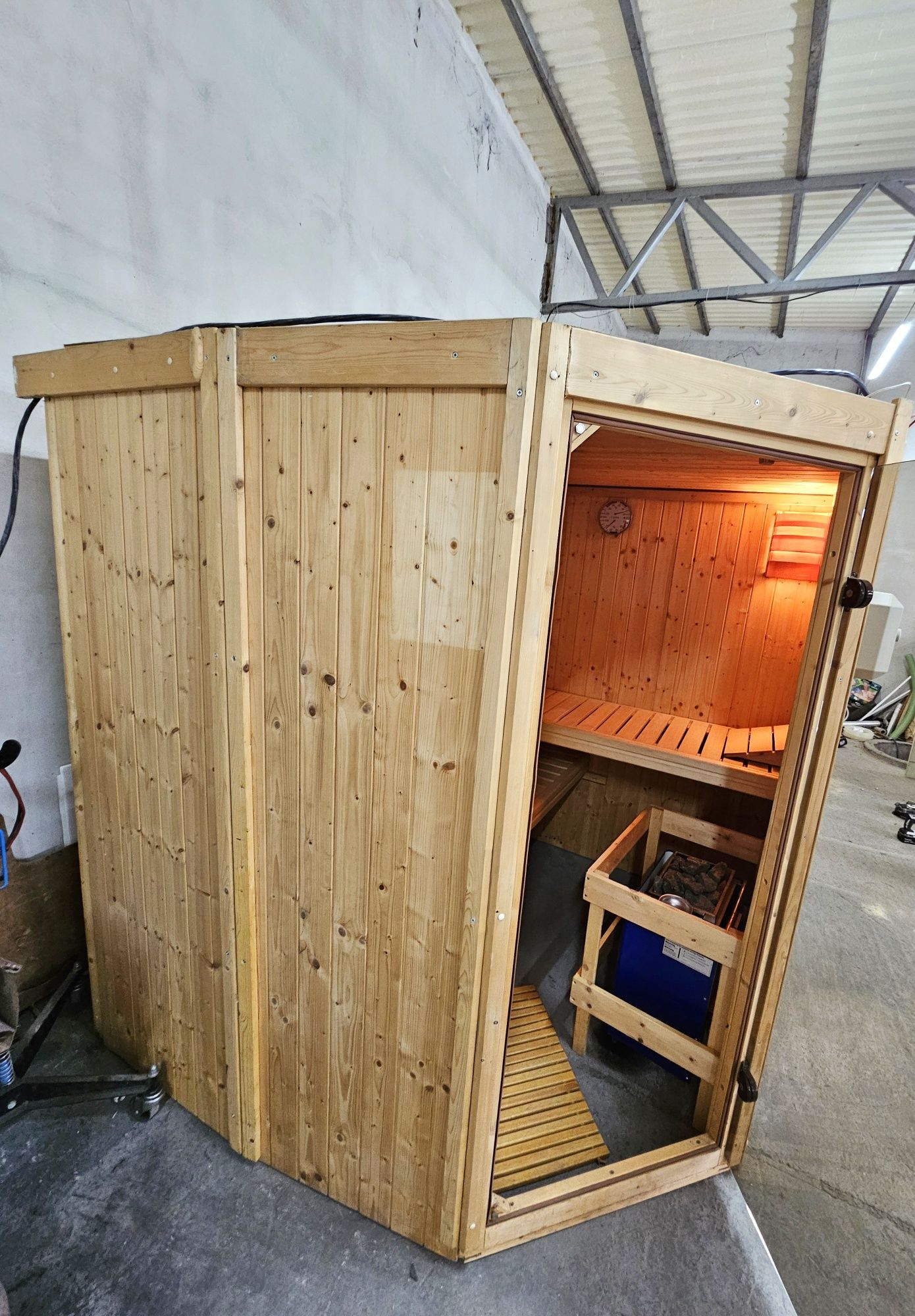 ** Финландска ** Сауна 1.94 х 1.94