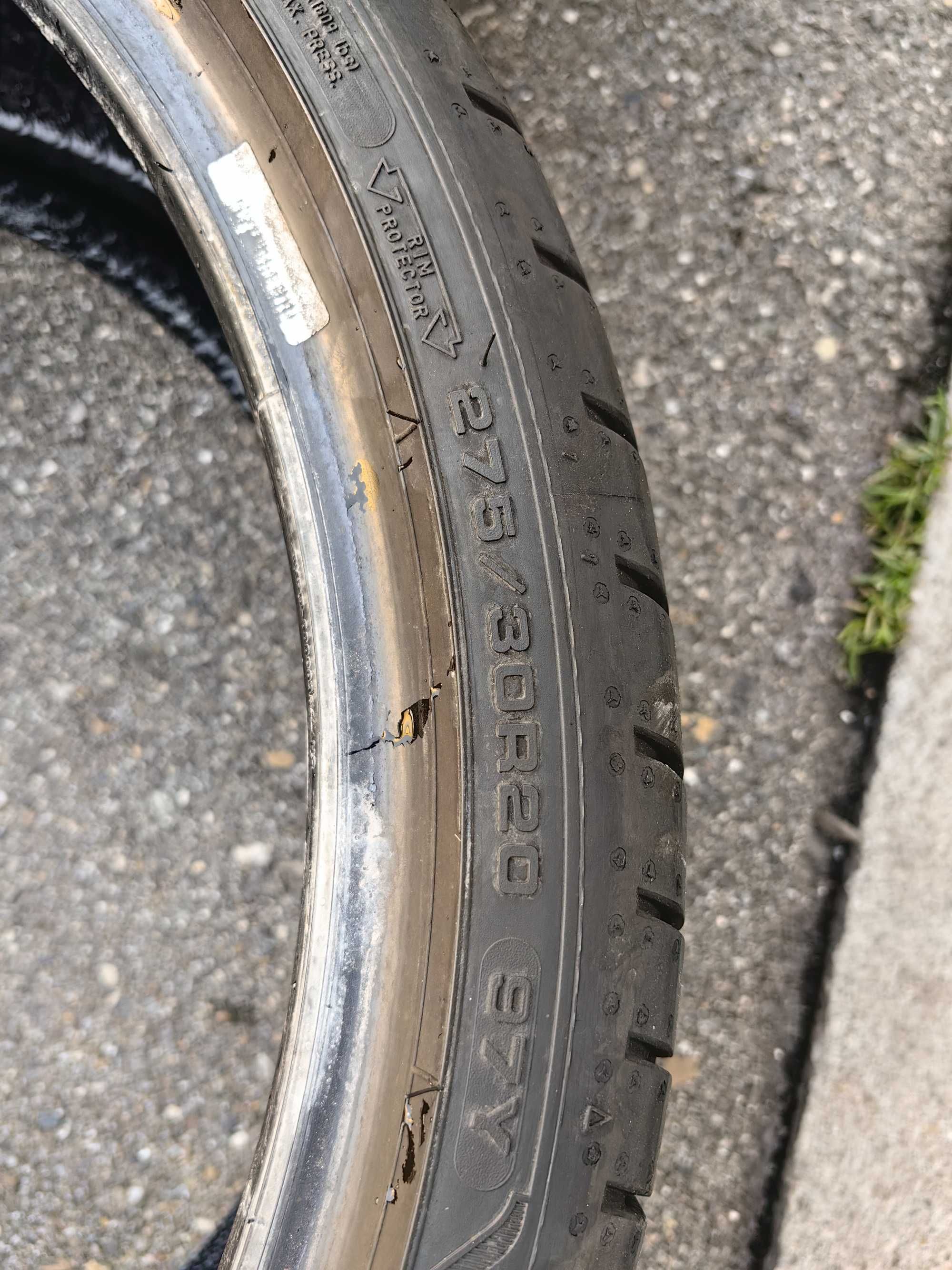 Продавам 4бр. летни гуми goodyear eagle f1 20" спорт пакет
