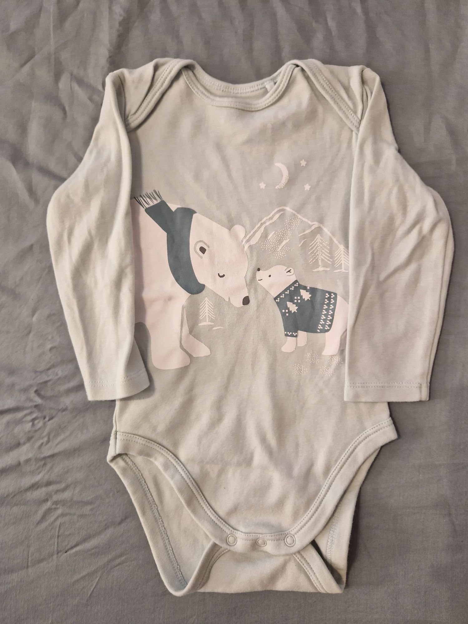 Set 4 body imprimeu iarna C&A maneca lunga
