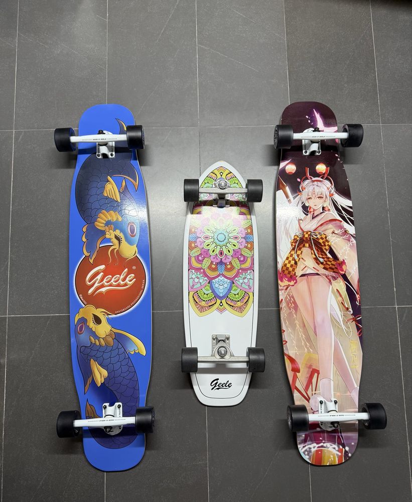 Лонгборд/Longboard, скейт