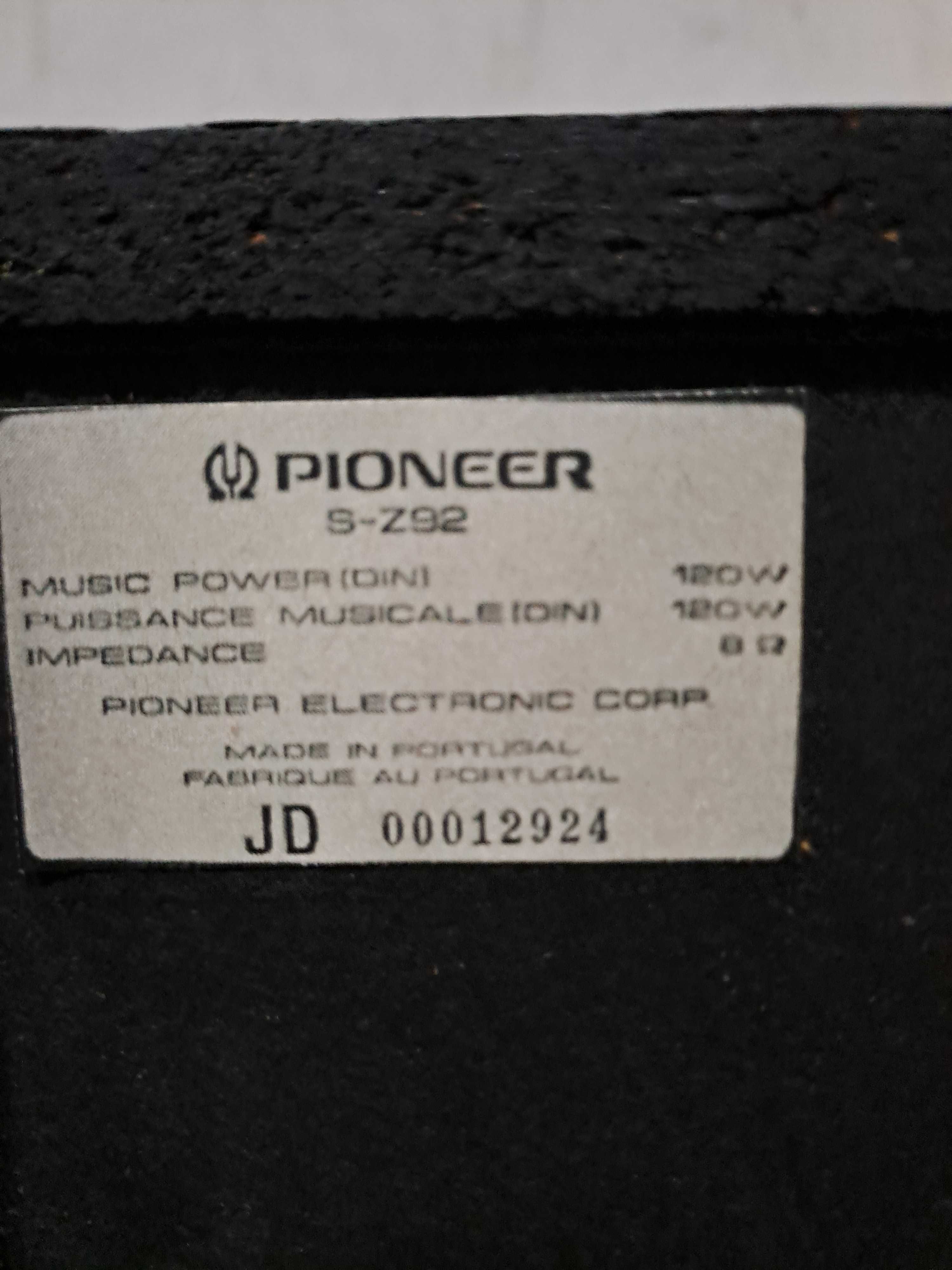 Тонколони Pioneer s-z92