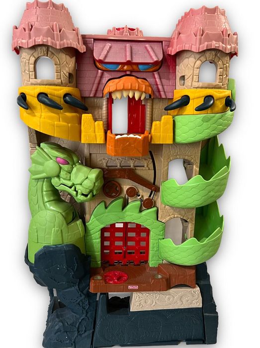 Jucărie mare FISHER PRICE Castel Dragon World IMAGINEXT