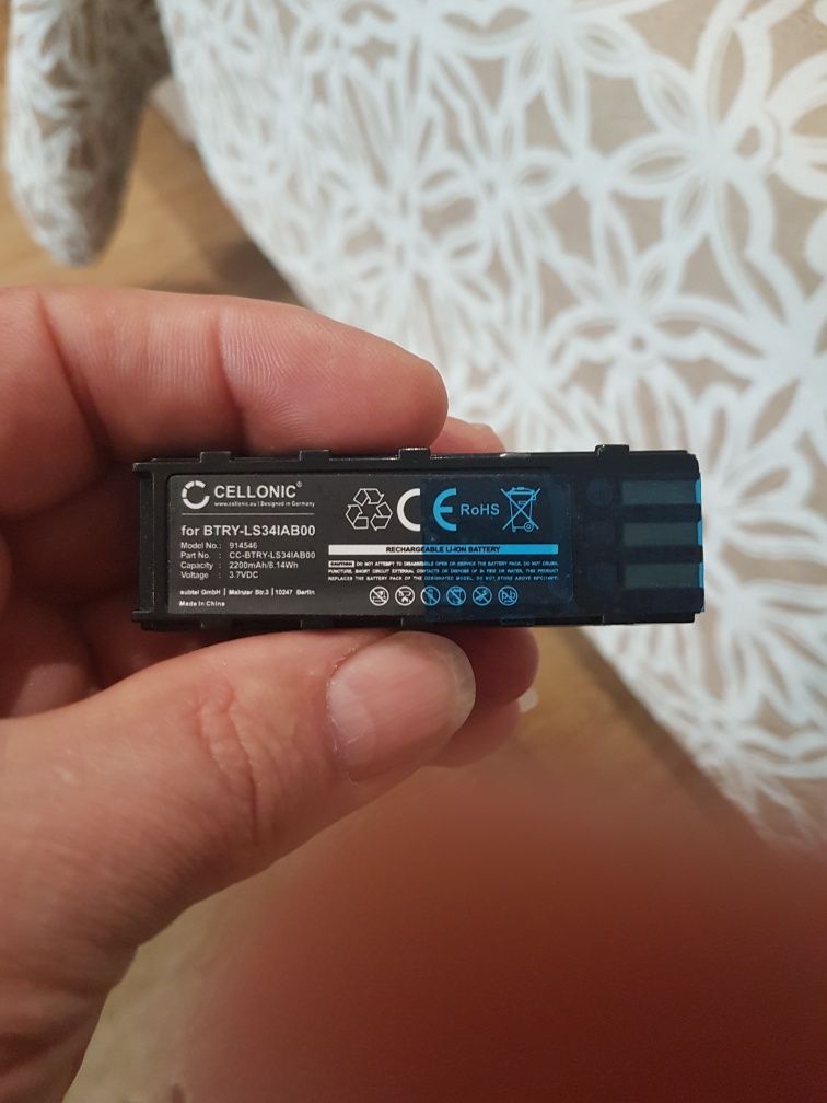 Нова батерия на скенера. CoreParts 2200mah.