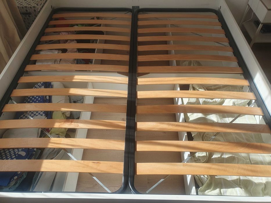 Легло Brimnes 186x206 IKEA с подматрачна рамка