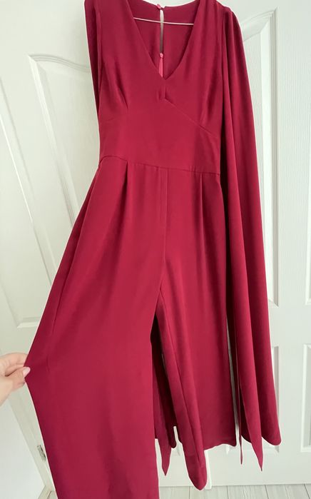Salopeta pantalon de ocazie, maneci lungi