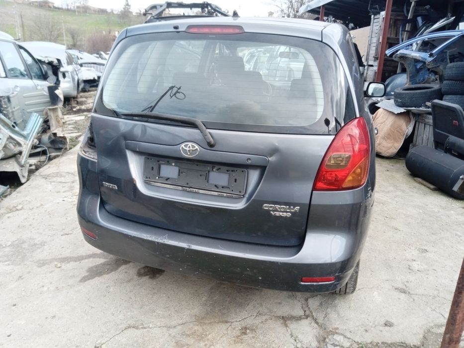 Тойота Корола версо D4D Toyota Corolla verso d4d само на части