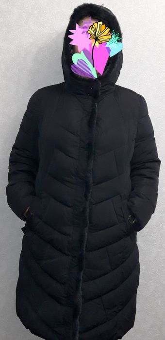 Пуховик женский 50-52р
