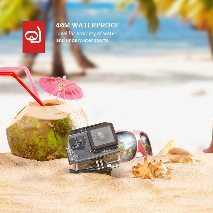 Victure AC700 4K 20MP WiFi Подводна екшън камера