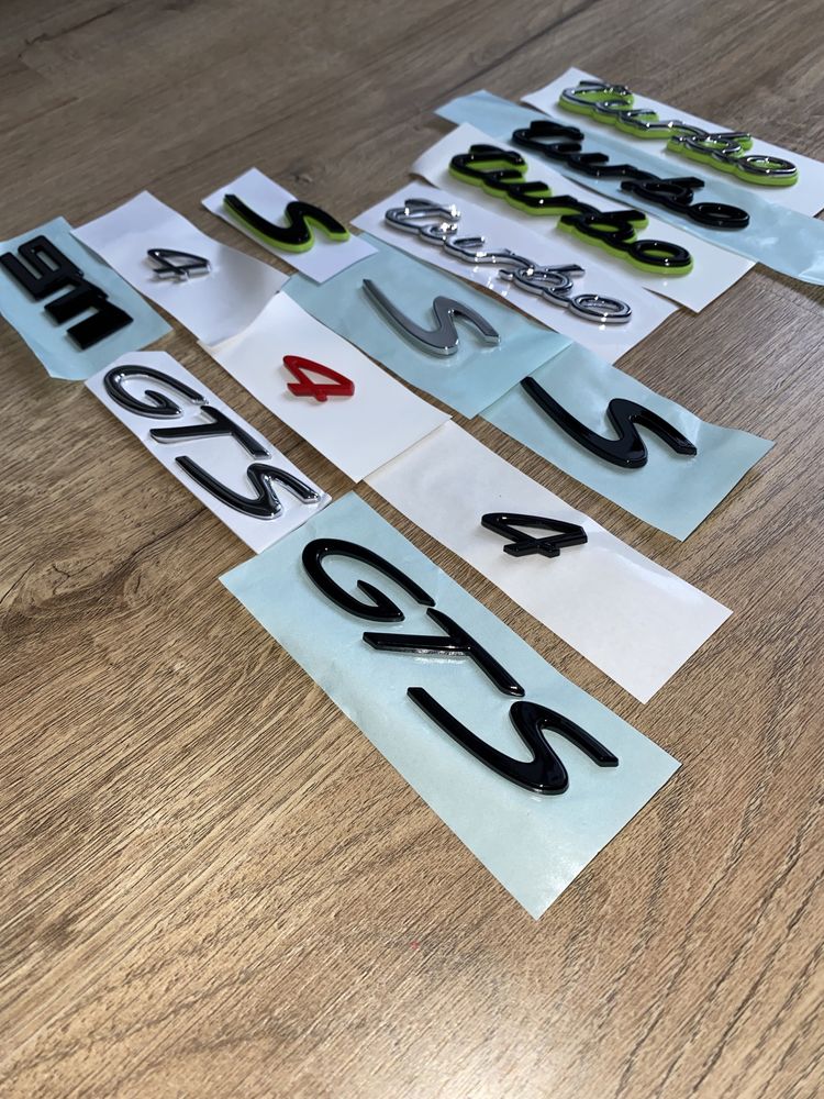 Embleme Scrisuri Logo Porsche E Hybrid Cayenne Macan Panamera S Gts 4