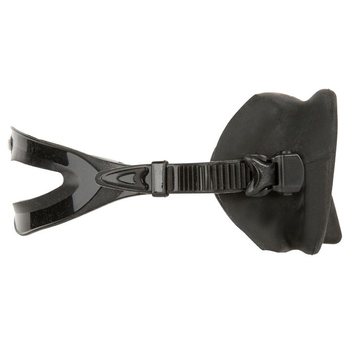 Mască Scufundări Maxlux S negru - UNIC - produs resigilat Decathlon
