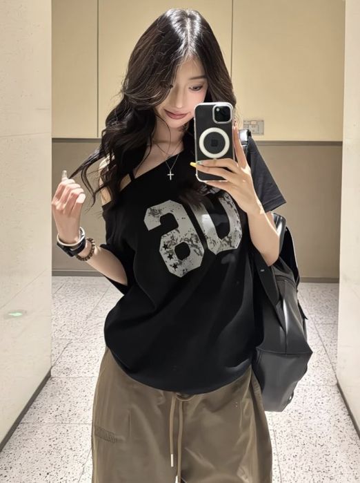 Футболка новая хл ражмер модная молодежная.