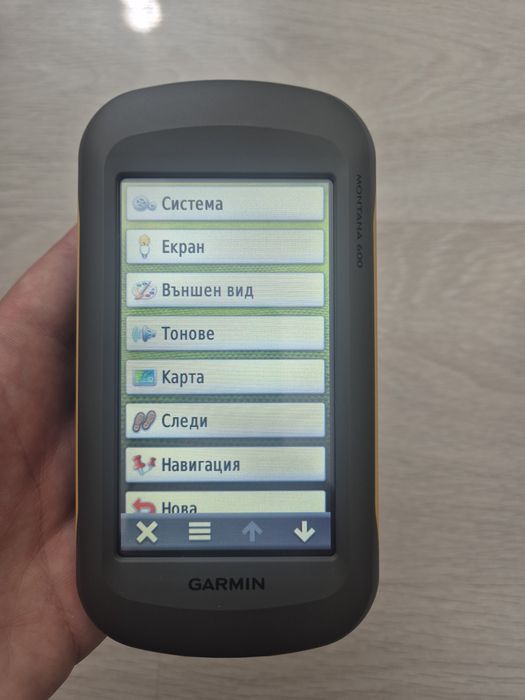 GPS навигация Garmin Montana 600