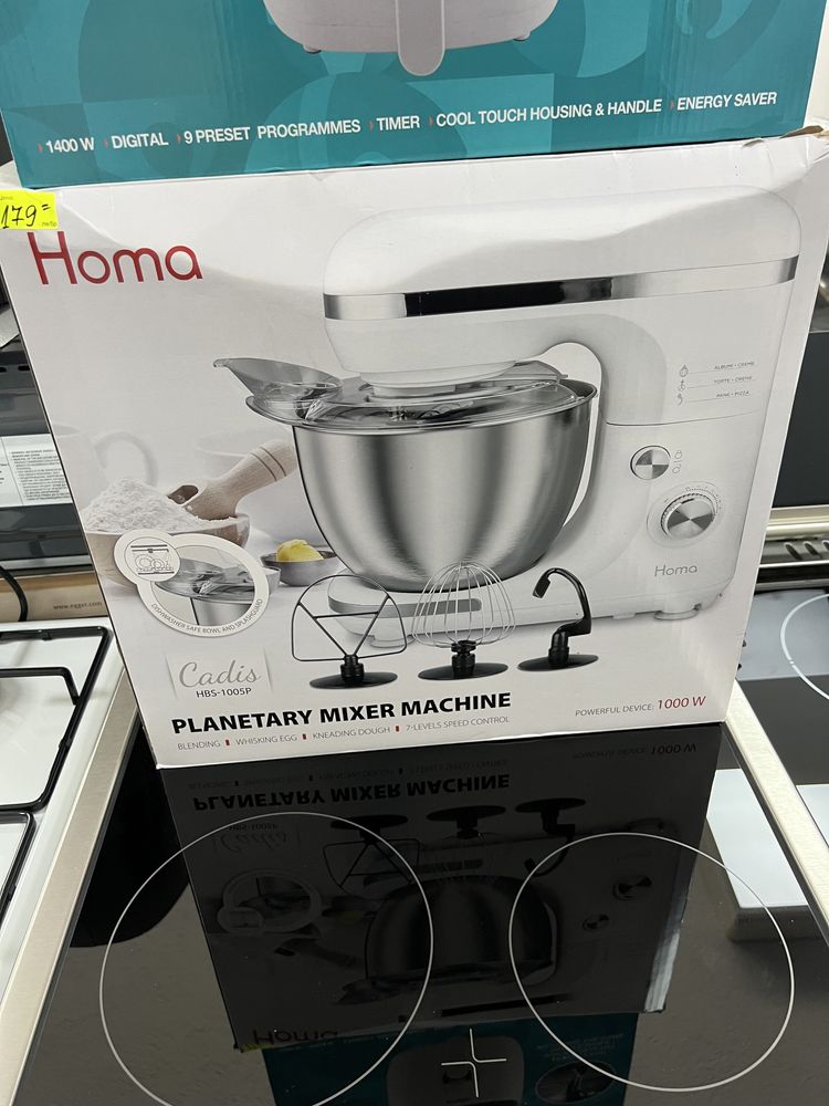 Планетарен миксер 1000w HOMA Чисто Нова