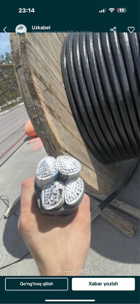 Avvg 4*150 kabel