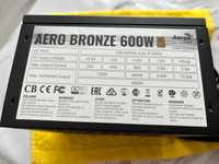 Блок питания AERO BRONZE 600W 80Plus Bronze