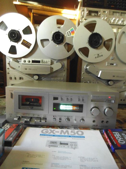 AKAI GX-M50  3-Head Super GX Stereo Cassette Deck